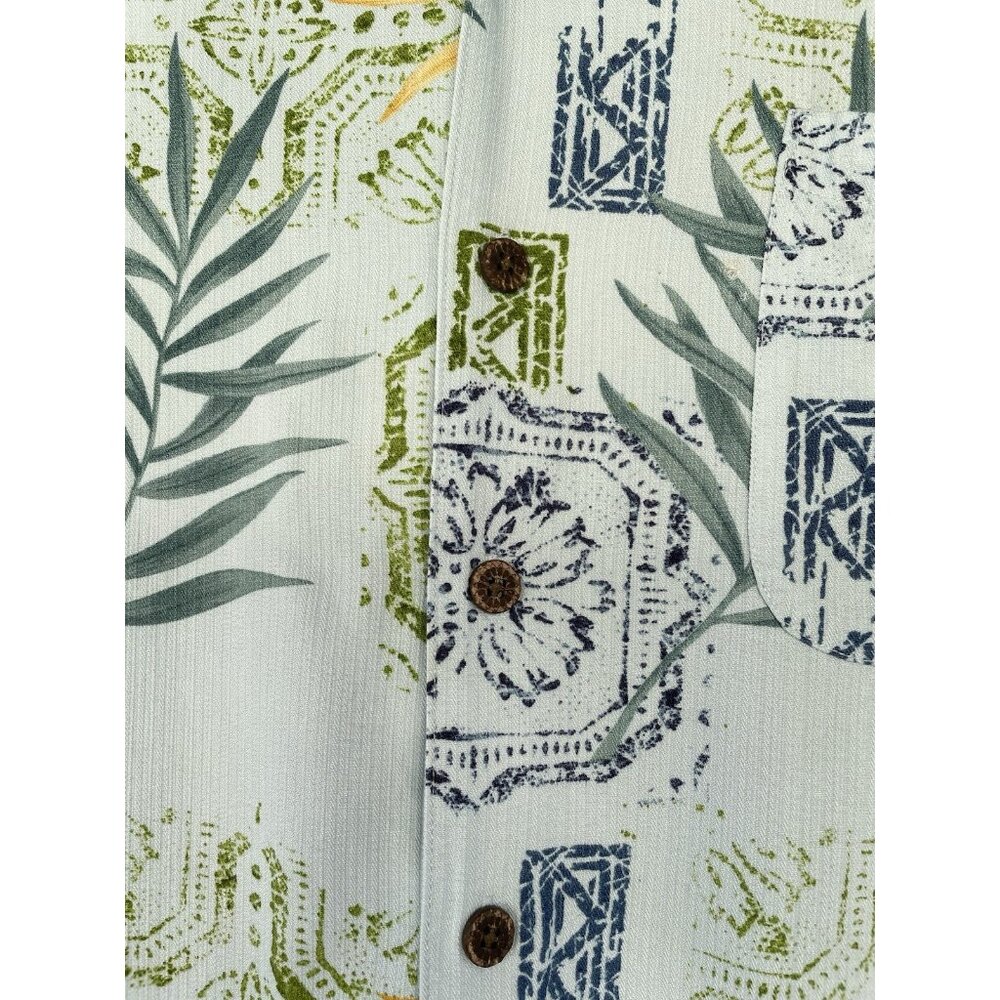 CARIBBEAN JOE Hawaiian Style Men's Shirt  Size XL 100% Rayon - Picture 4 of 13